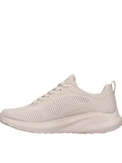 Skechers Womens Bobs Squad Chaos Face Off Trainers Natural Online