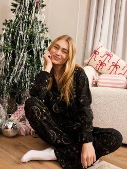 Skinnydip Black Celestial Pyjama Set Discount