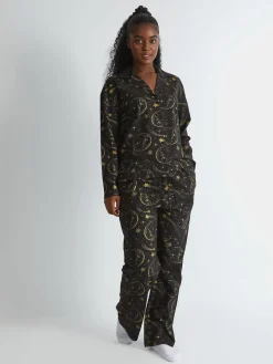 Skinnydip Black Celestial Pyjama Set Discount