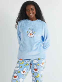 Skinnydip Blue Miffy x Cloud Fleece Pyjamas Set Outlet