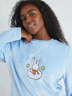Skinnydip Blue Miffy x Cloud Fleece Pyjamas Set Outlet