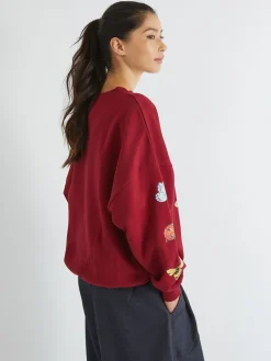 Skinnydip Red Peter Rabbit x Berry Cute Sweatshirt