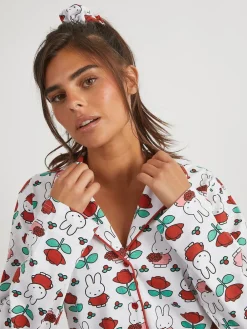 Skinnydip White Miffy Rose Pyjamas Set Outlet