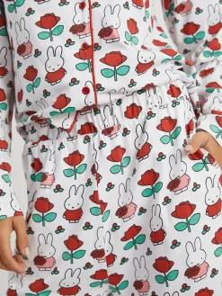 Skinnydip White Miffy Rose Pyjamas Set Outlet