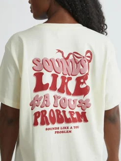 Skinnydip White Sounds Like A You Problem Night Dress Outlet