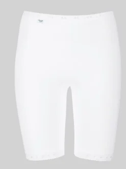 Sloggi Basic+ Long Shorts 2 Pack White Outlet