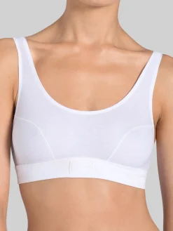 Sloggi Double Comfort Top Non Wired Bra White Clearance
