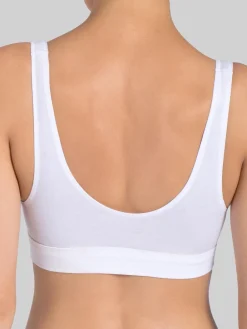 Sloggi Double Comfort Top Non Wired Bra White Clearance