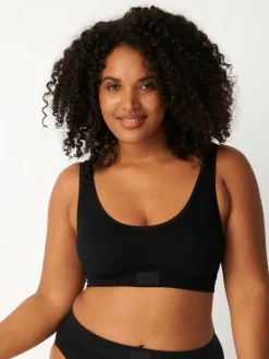 Sloggi Double Comfort Top Non Wired Bra Black Hot