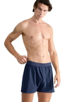 Sloggi Mens SLG Boxer Short Blue Chrome Online