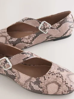 Next Forever Comfort® Asymmetric Mary Jane Shoes Snake Sale