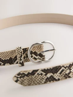 Next Snake Print Regular PU Belt Hot