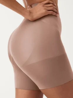 Spanx High Waist Dark Nude Hot