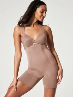 Spanx Super High Waist Dark Nude New