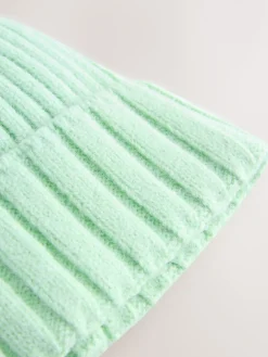 Next Spearmint Rib Knit Pom Hat Hot