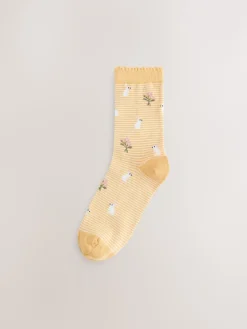 Next Ankle Socks 5 Pack spring print Online