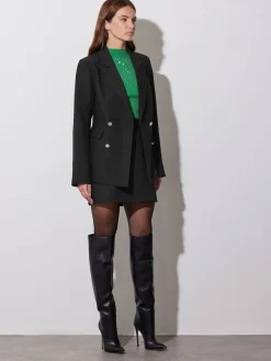 Star by Julien MacDonald Black Double Breasted Tailored Jacket Clearance