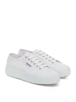 Superga 2740 Platform White Trainers Hot