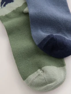 Next Warm Handle Cotton Ankle Socks 2 Pack Swan Scene Sale