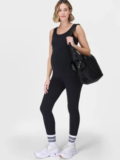 Sweaty Betty Full Length All Day 7/8 Maternity Leggings Black Best