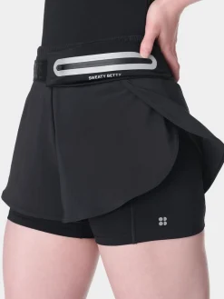 Sweaty Betty Get Set 2-in-1 Multi-Train Shorts Black