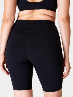 Sweaty Betty Power 9" Biker Shorts Black Light Best