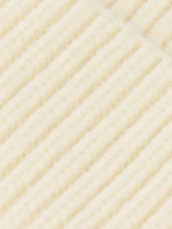 Sweaty Betty Soft Cloud Knitted Beanie Hat White Hot