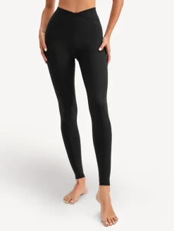 TALA Slim DayFlex Wrap High Waisted Leggings Black Clearance