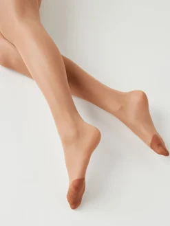 Next Bum/Tum/Thigh Gloss Shaping 20 Denier Tights Tan Brown Hot