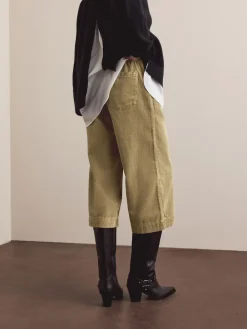 Next Cord Culottes Tan Brown New