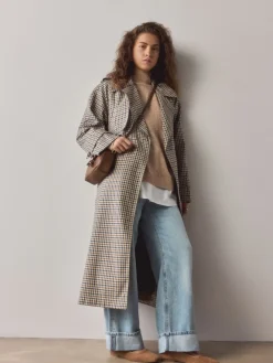 Next Tan Brown Forever Comfort® Leather Square Toe Ballerina Shoes Online