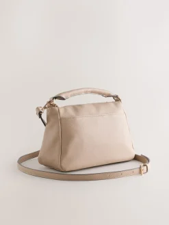 Next Panel Cross-Body Bag Taupe Brown Best
