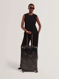 Ted Baker Blue Midnight Bloom Medium Suitcase Online