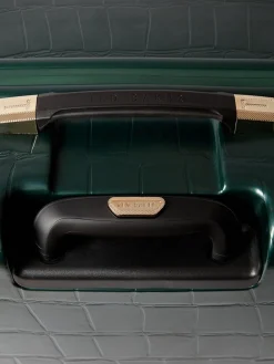 Ted Baker Icon Case Croc Large Suitcase Green Discount