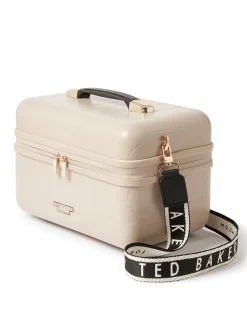 Ted Baker Icon Case Croc Vanity Case Nude Discount
