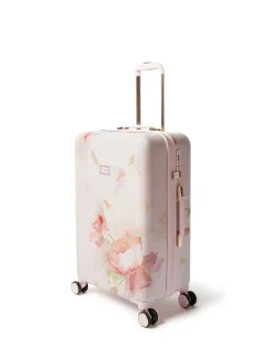 Ted Baker Pink Magnolia Bloom Medium Suitcase Discount