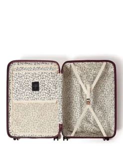 Ted Baker Icon Case Croc Medium Suitcase Red Clearance