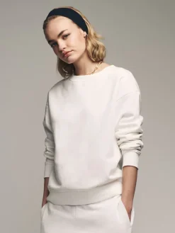 The Set 2 Pack Crew Neck Sweatshirts Black/Cream Clearance