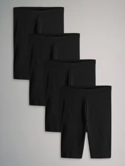 The Set 4 Pack Cycling Shorts Black Discount