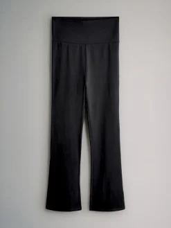 The Set 3 Pack Flared Leggings Black New