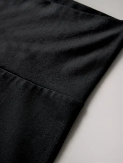 The Set 3 Pack Flared Leggings Black New