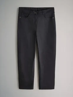 The Set 2 Pack Mom Jeans Black/Dark Blue Clearance