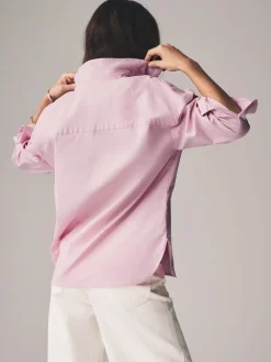 The Set 2 Pack Oxford Shirts Pale Pink/White Best