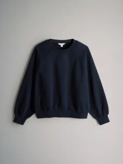 The Set 3 Pack Raglan Sweat Tops Black/Navy/Cream New