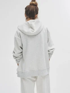 The Set 2 Pack Zip Though Hoodies Black/Grey Marl New