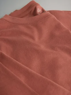 The Set Black/White/Red/Neutrals 10 Pack Short Sleeve Relaxed Fit Crew Neck T-Shirts Outlet