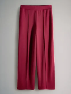 The Set Modal Straight Leg Joggers 2 Pack Black/ Dark Red Best