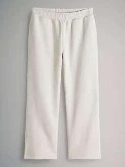 The Set Navy/Oatmeal 4 Pack Crew Neck Sweat and Wide Leg Joggers Clearance