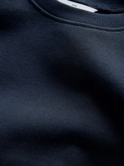 The Set Navy/Oatmeal 4 Pack Crew Neck Sweat and Wide Leg Joggers Clearance