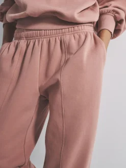 The Set Pink Oversized Raglan Sweatshirt and Barrel Leg Jogger Co-Ord Set Online